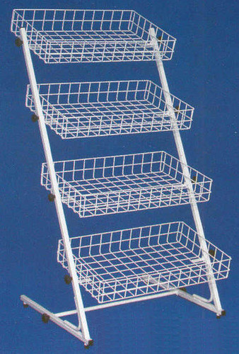 Regał skośny duży