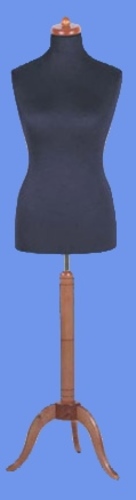 Manekin na trójnogu drewnianym