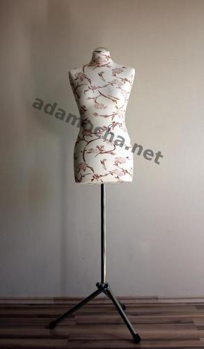 Manekin na trójnogu motyw kwiatowy