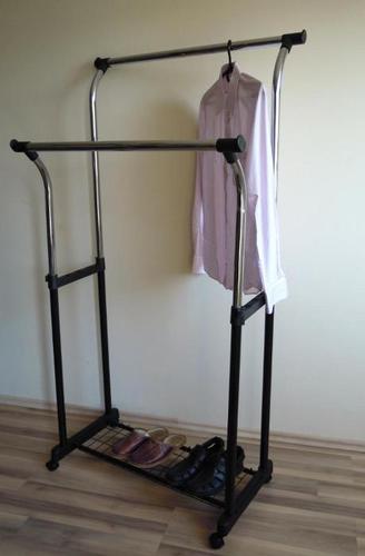 Stojak podwójny do garderoby
