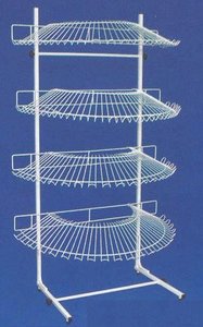 Stojak na buty półokrągły