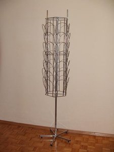 Stojak obrotowy na czapki [duży]