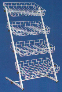 Regał skośny duży