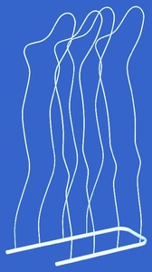 Ekspozytor na rajstopy 4 el.