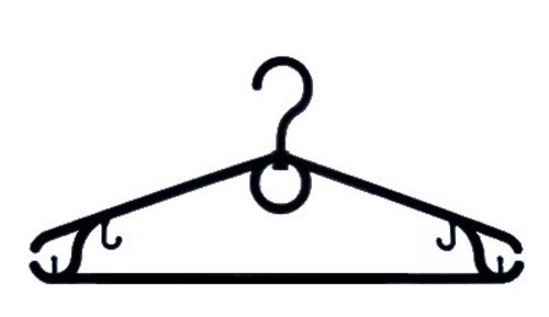 Wieszak prosty duży